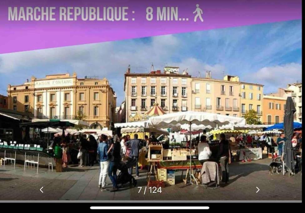 En Plein Coeur De Perpignan Le Charmant 외부 사진